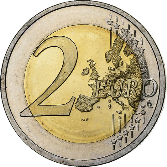 Estonija,
2 evra,
2016