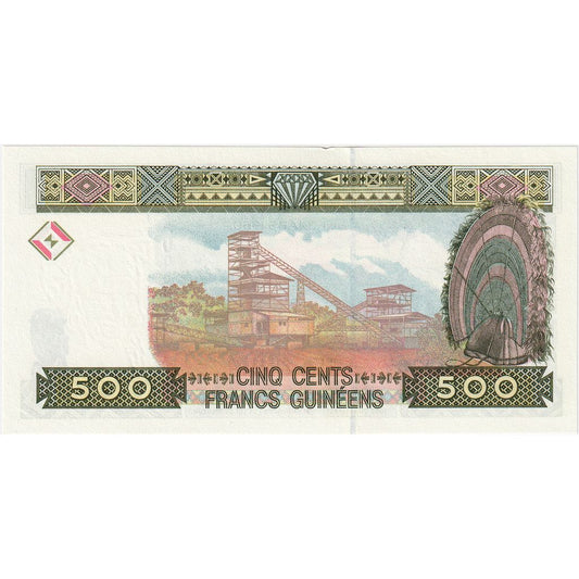 Gvineja,
500 frankov,
UNC (65-70)