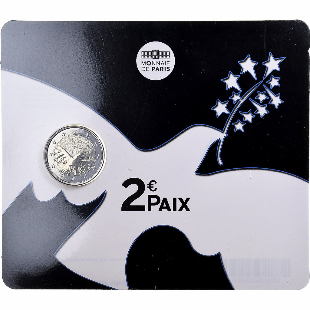 Francija,
2 evra,
Mir v Evropi