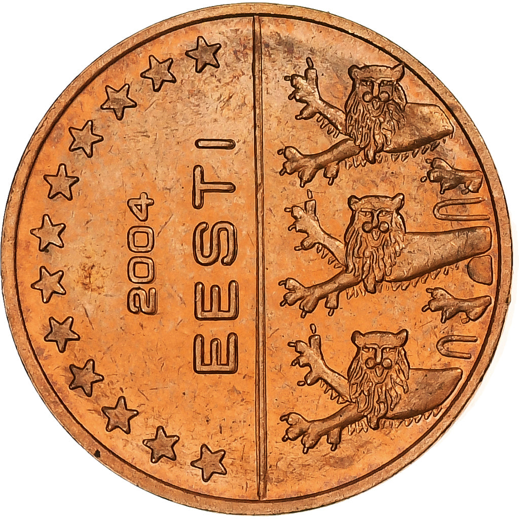 Estonija,
2 evro centa,
Fantazijski evro vzorci