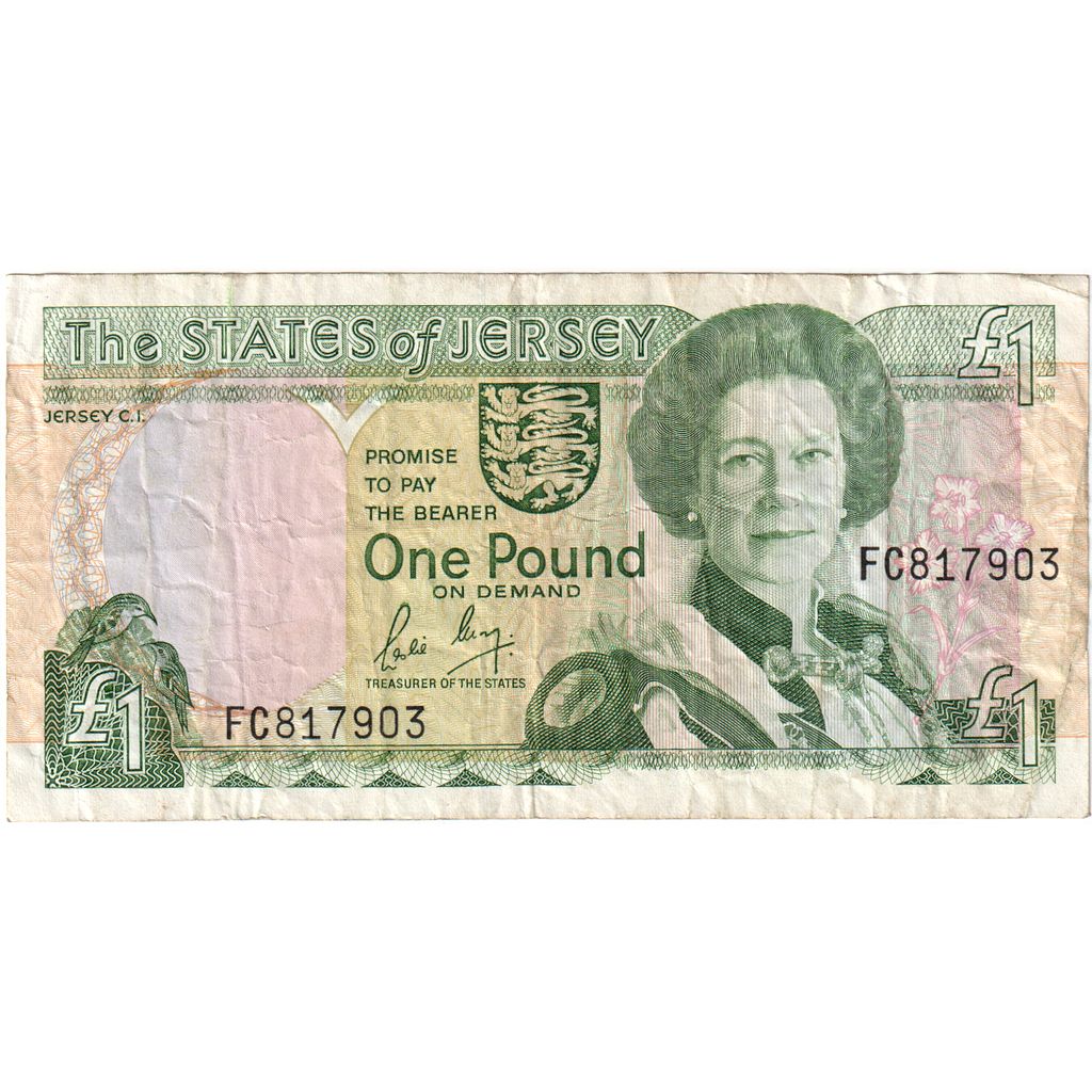 Jersey,
1 funt,
EF (40-45)