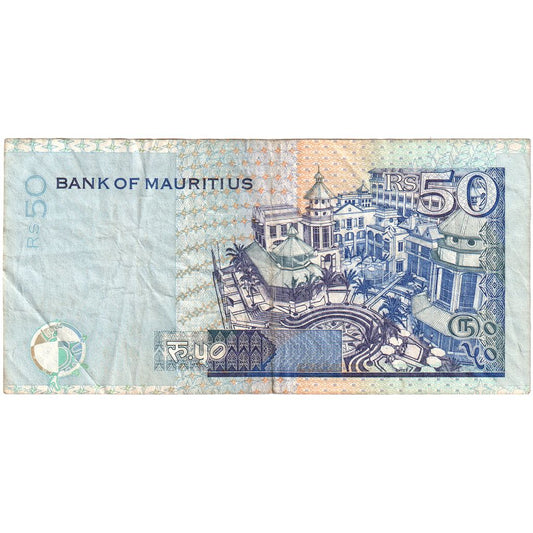 Mauritius,
50 rupij,
VF (30-35)