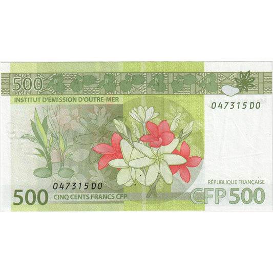 Francoska pacifiška ozemlja,
500 frankov,
UNC (65-70)