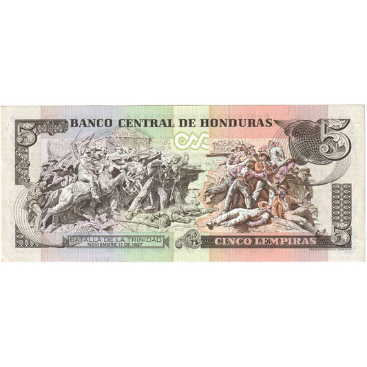 Honduras,
5 lempir,
EF (40-45)