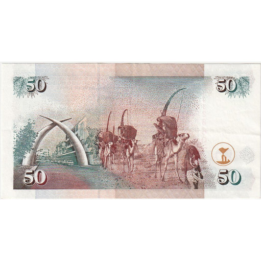 Kenija,
50 šilingov,
2000-07-01