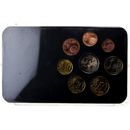 Avstrija,
Komplet 1 ct. - 2 evra,
Mešani datumi