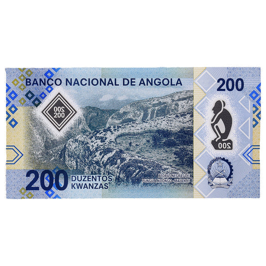 bankovec,
Angola,
200 kvanz