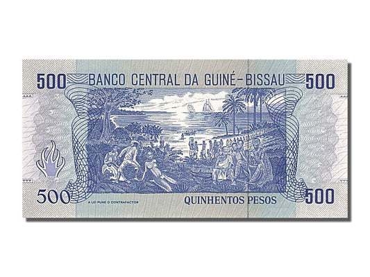 bankovec,
Gvineja Bissau,
500 pesov