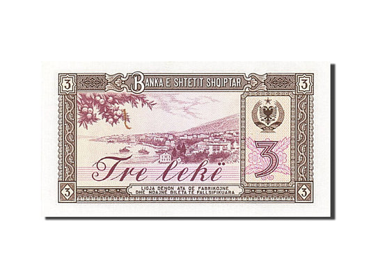 bankovec,
Albanija,
3 Lekë