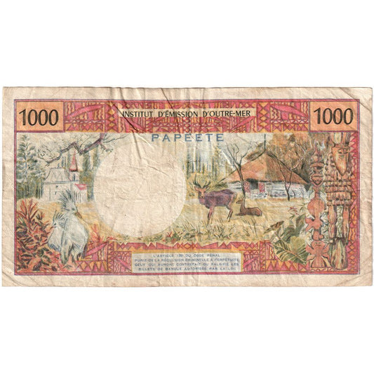 Tahiti,
1000 frankov,
1985