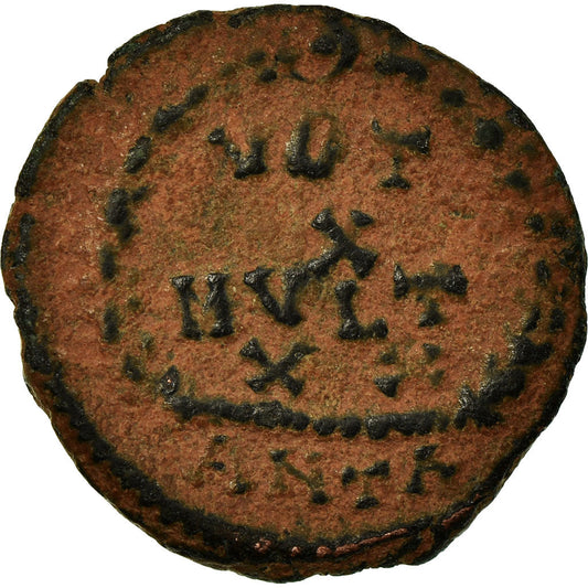 kovanec,
Valentinijan II.,
Zmanjšan folis