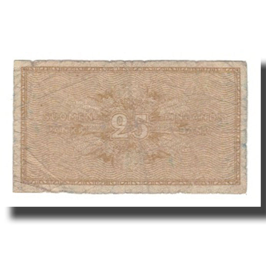 bankovec,
Finska,
25 penijev