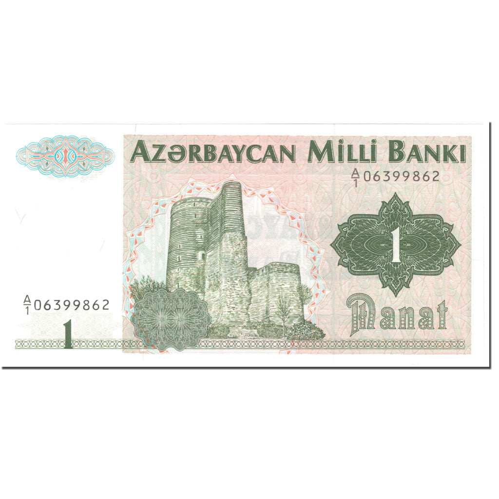 bankovec,
Azerbajdžan,
1 manat