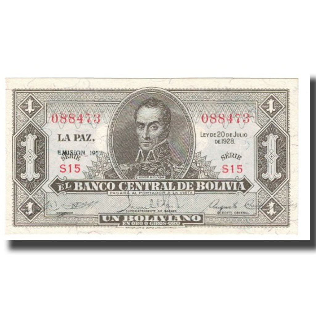 bankovec,
Bolivija,
1 boliviano