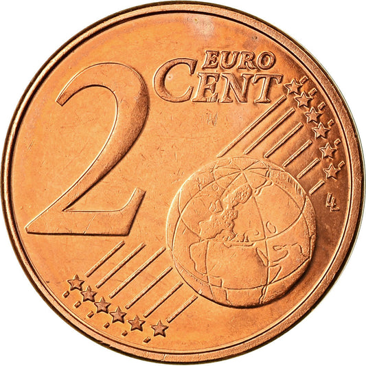 Belgija,
2 evro centa,
2005