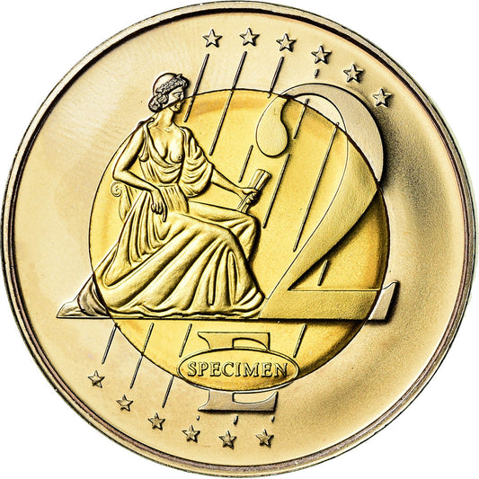 Estonija,
2 evra,
2003