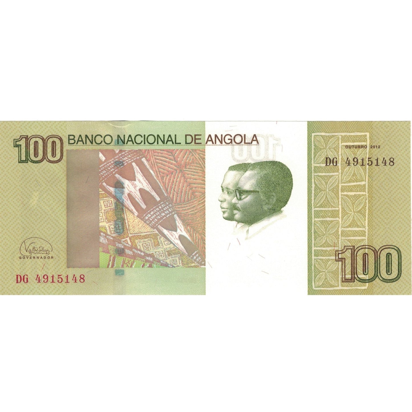 bankovec,
Angola,
100 kvanz