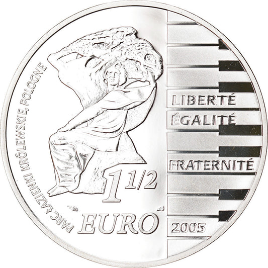 Francija,
1-1/2 evra,
Fryderyk Chopin