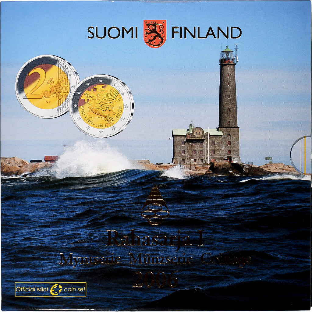 Finska, 
  
  Komplet 1 ct. - 2 evra + 2 evra, 
  
  FDC