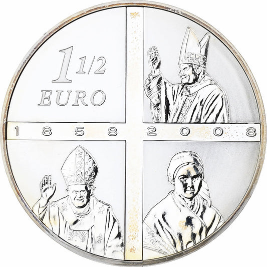 Francija, 
  
  1-1/2 evra, 
  
  Lurd