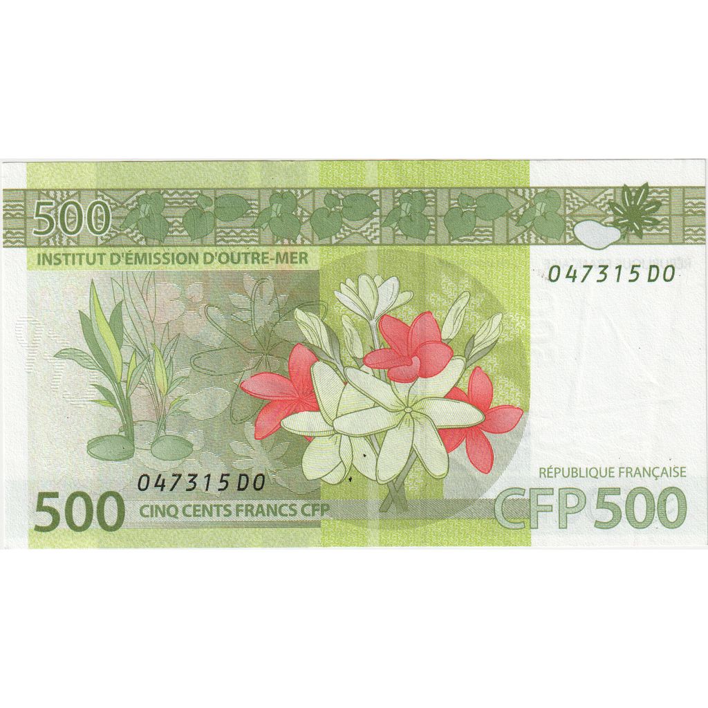 Francoska pacifiška ozemlja, 
  
  500 frankov, 
  
  UNC (65-70)