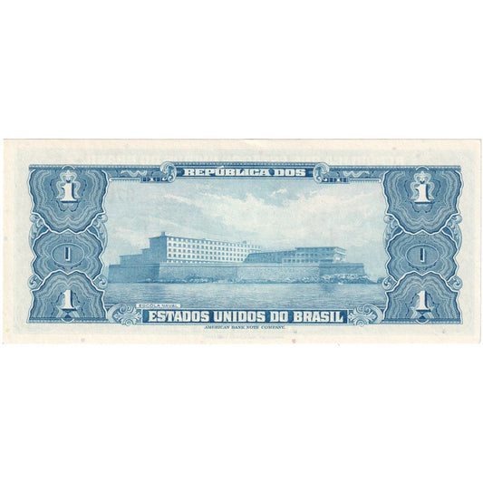 Brazilija, 
  
  1 Cruzeiro, 
  
  UNC (65-70)