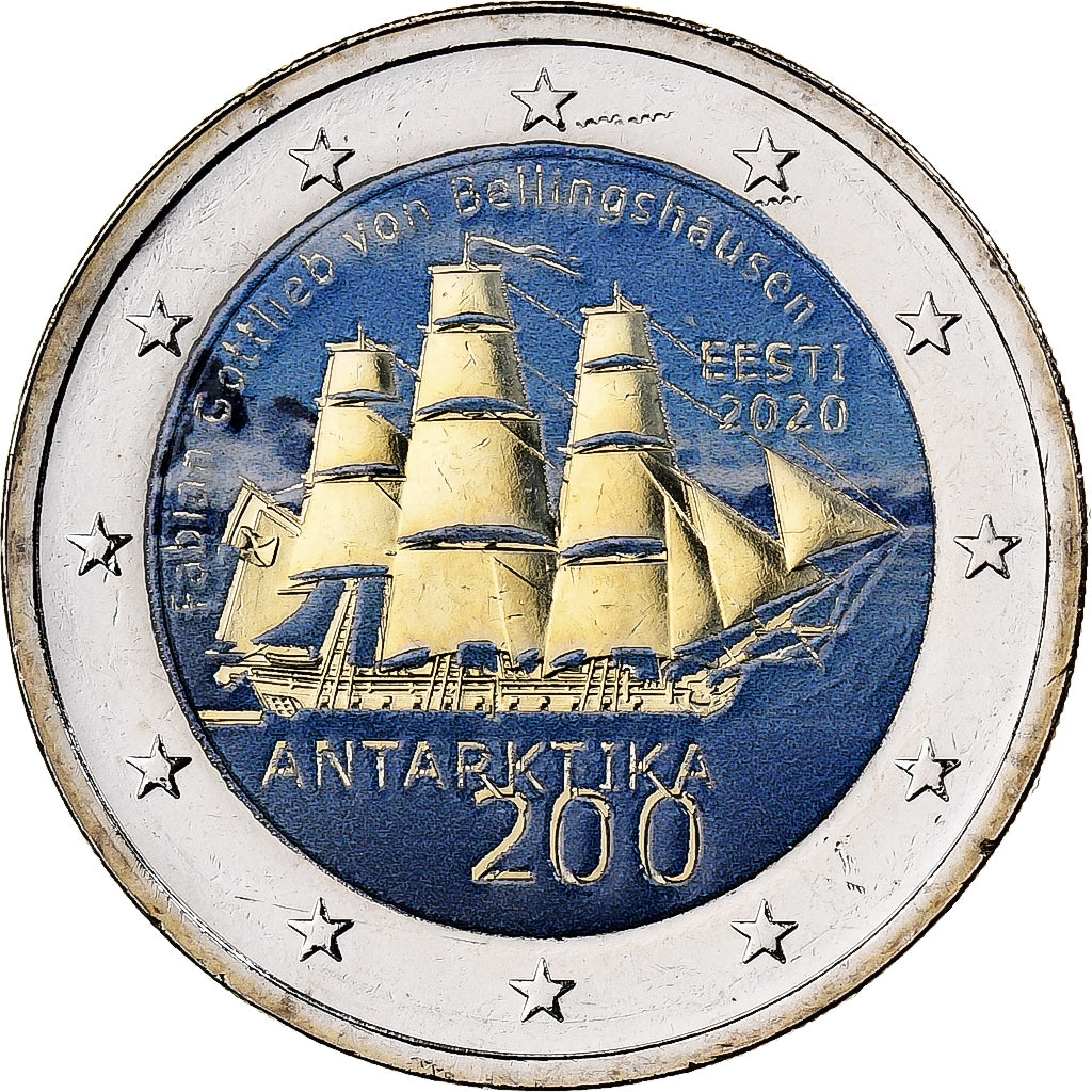 Estonija, 
  
  2 evra, 
  
  Barvano