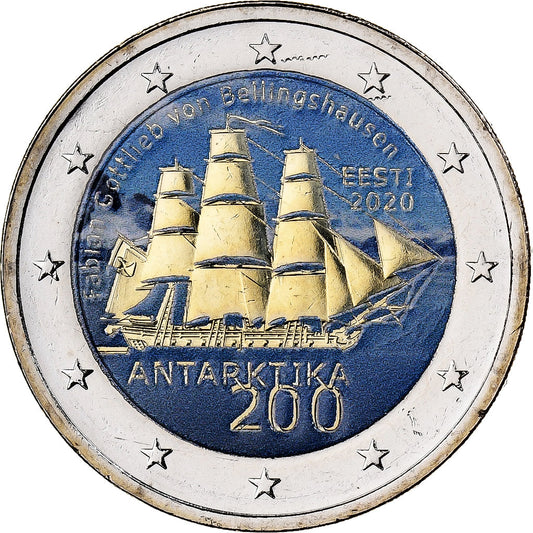 Estonija, 
  
  2 evra, 
  
  Barvano