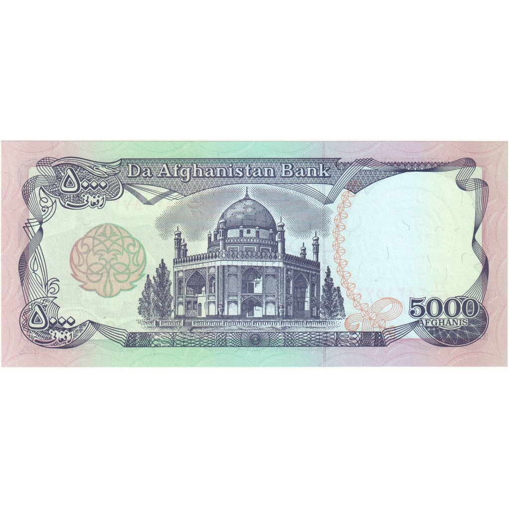 Afganistan, 
  
  5000 Afganistancev, 
  
  UNC (65-70)
