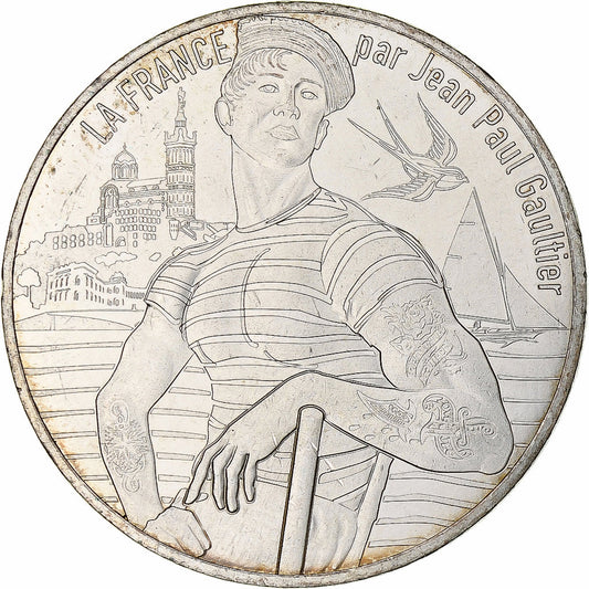 Francija, 
  
  10 evrov, 
  
  Jean Paul Gaultier