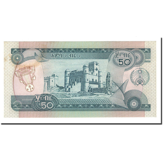 bankovec, 
  
  Etiopija, 
  
  50 Birr