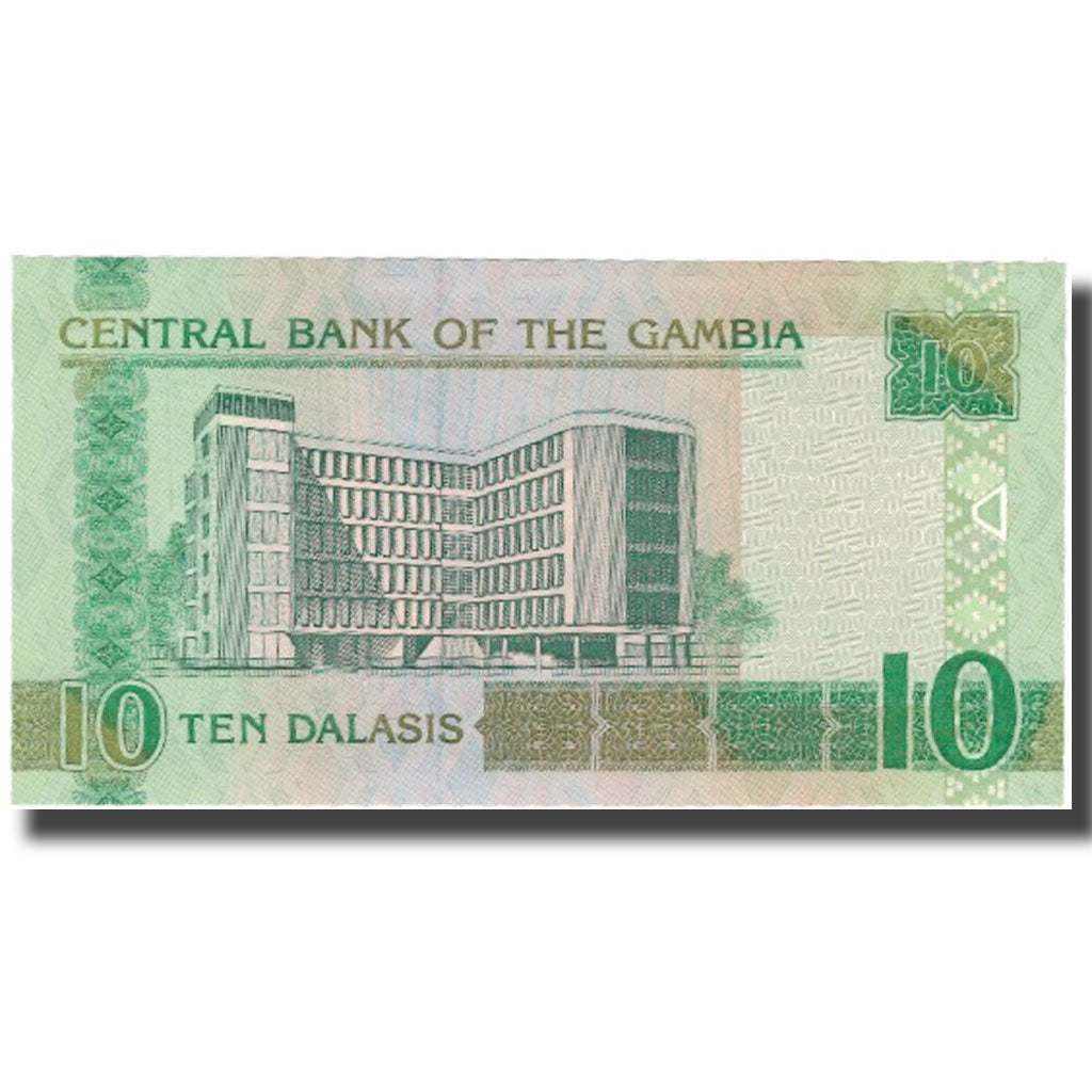 bankovec, 
  
  Gambija, 
  
  10 Dalasis