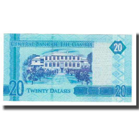 bankovec, 
  
  Gambija, 
  
  20 Dalasis